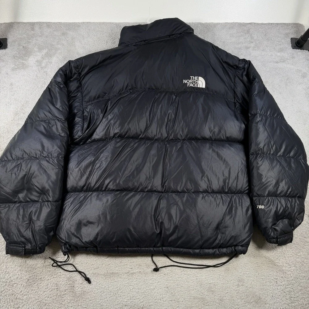 The North Face Jacket Mens XL Black 1996 Nuptse Retro 700 Down Puffer Packable